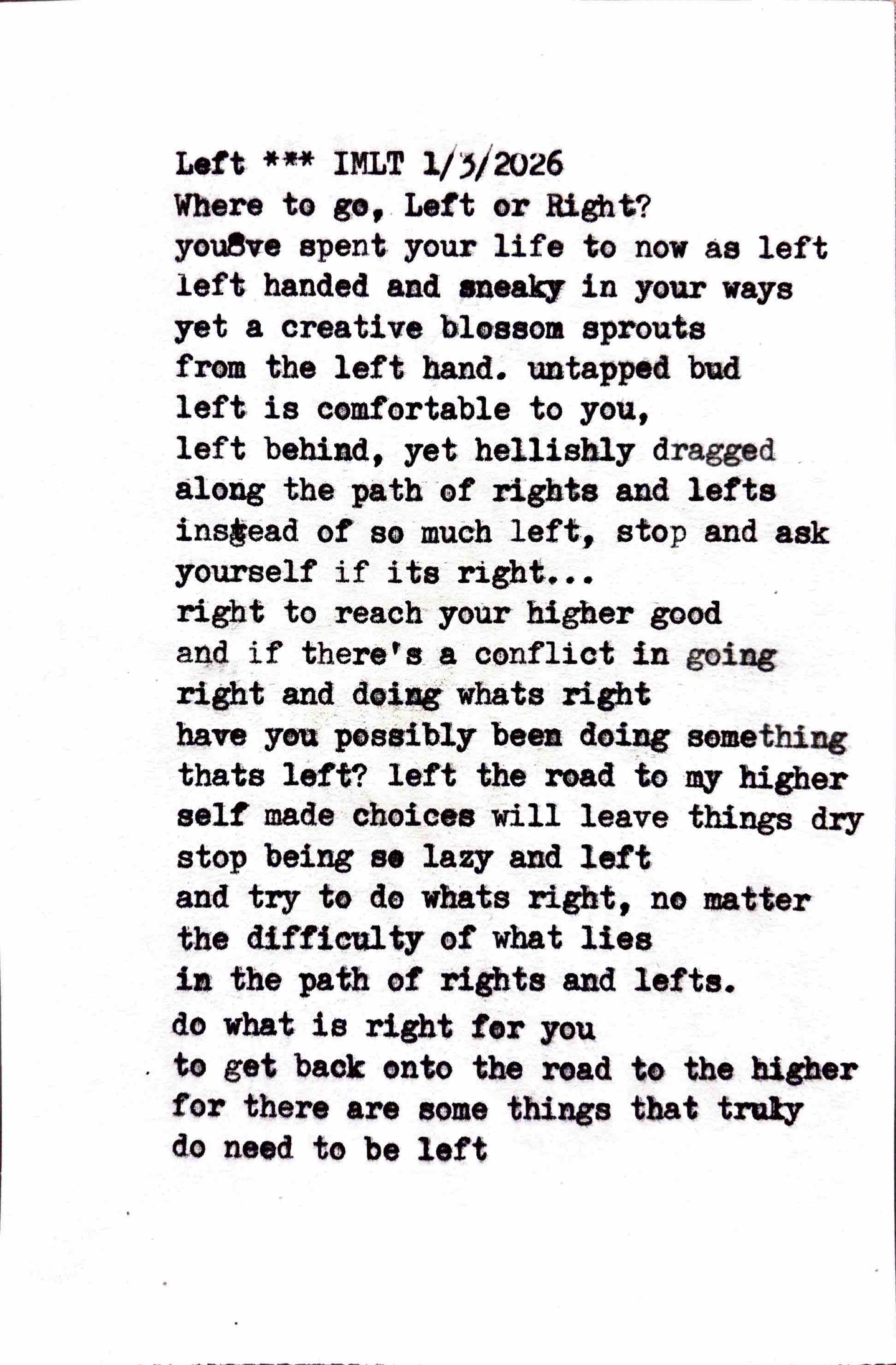 Left